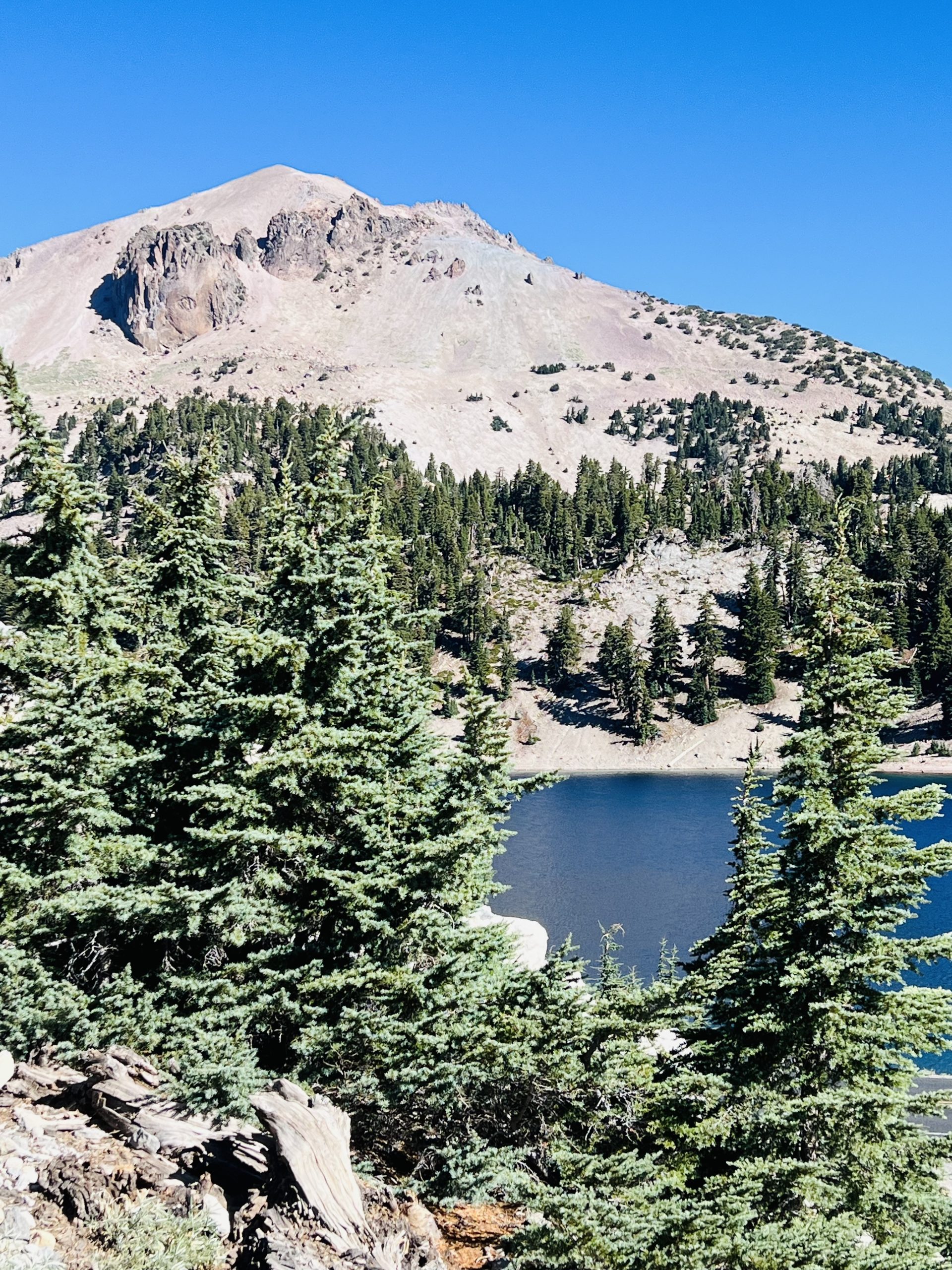 Lassen Peak in Lassen Volcanic National Park