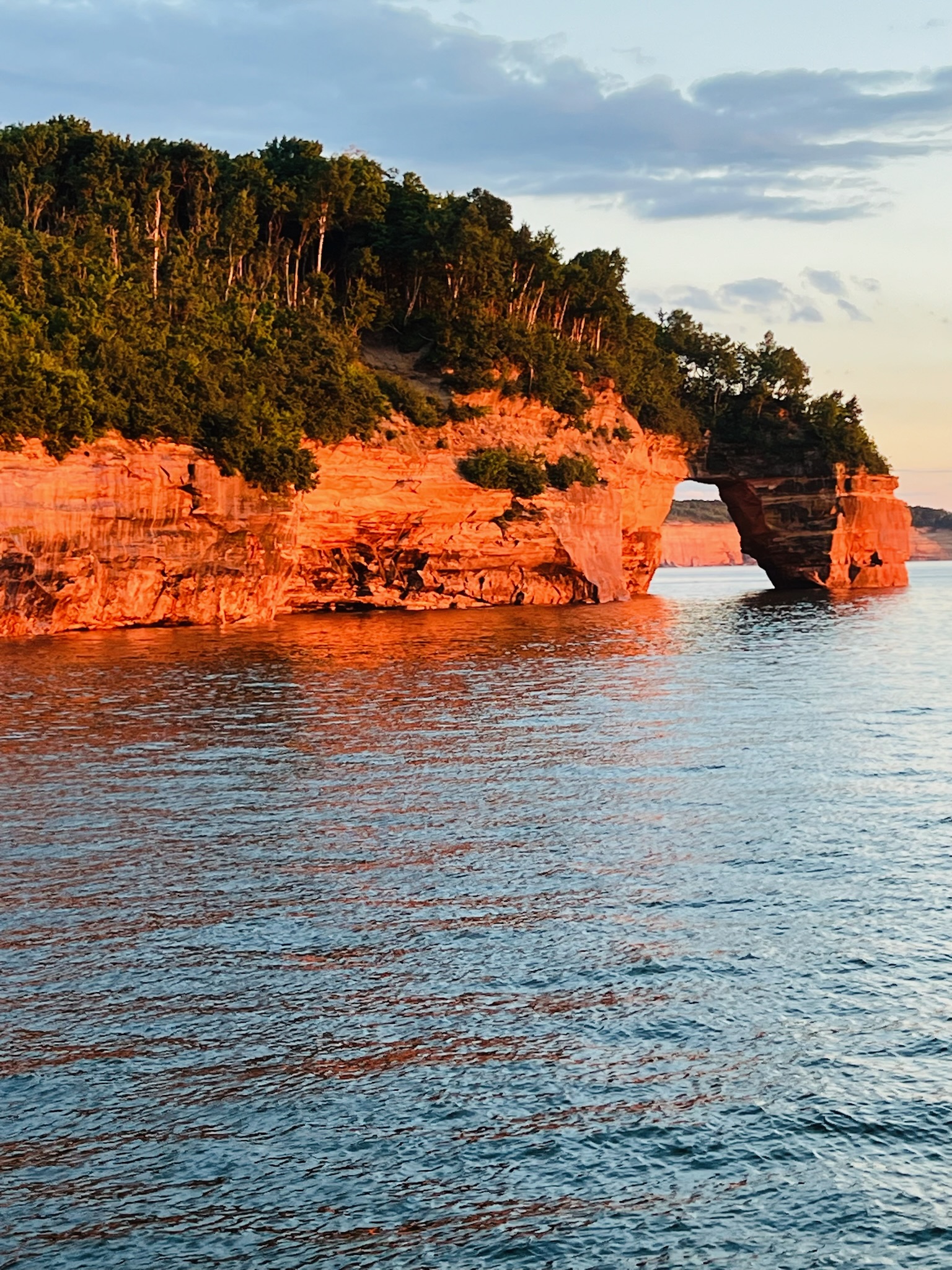 Arch at Picture Rocks